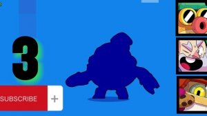 викторина отгадай бравлера по его тени Brawl stars