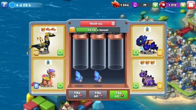 Blue Bite Delight Event up Level 2 💖 , Dragon Mania Legends смотреть онлайн