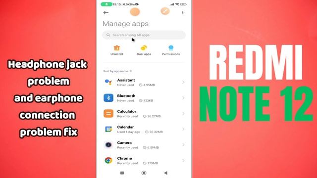 Redmi Note 12 Headphone jack problem and earphone connection problem fix || Headphone settings смотреть онлайн
