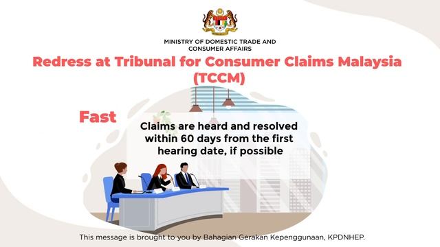 Redress at Tribunal for Consumer Claims Malaysia (TCCM) смотреть онлайн