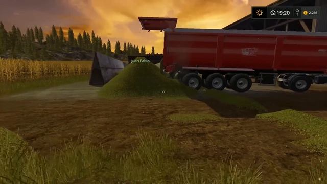 Multiplayer Farming Simulator 17 #16 | Ensilaje Máxima Cantidad смотреть онлайн