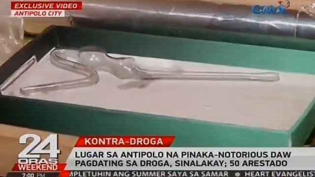 24 Oras: Lugar sa Antipolo na pinaka-notorious daw pagdating sa droga, sinalakay; 50 arestado смотреть онлайн