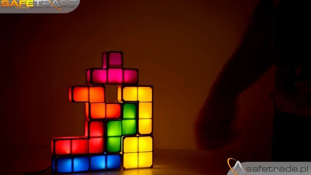 Tetris Light LED Cool Modular Desktop Lamp MAC-85 Lampka | www.safetrade.pl смотреть онлайн