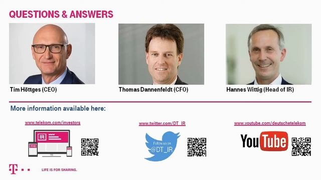 Deutsche Telekom's Q1-2016 investor conference call смотреть онлайн