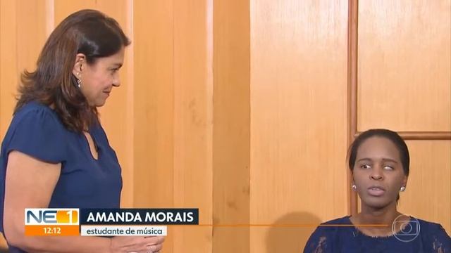 Amanda Morais - Deficiente Visual de Nazaré da Mata - NE1 - Especial Natal 2018 смотреть онлайн