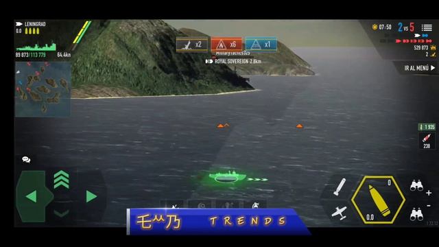 [Battle of Warships] USSR Leningrad - Full house - 7 Kills смотреть онлайн