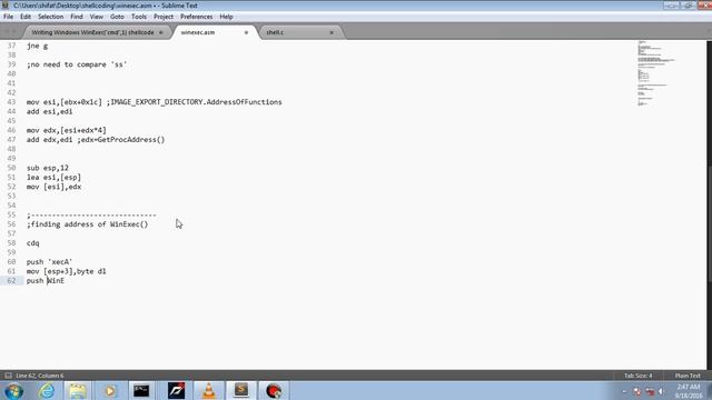 windows shellcoding смотреть онлайн