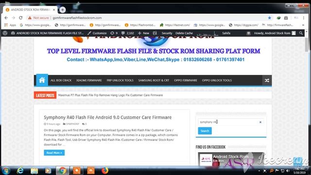 Symphony R40 Flash File Android 9 0 Customer Care Firmware смотреть онлайн