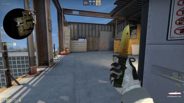 CS:GO | M9 Bayonet Lore (FT 0.16) + Driver Gloves Black Tie (FT 0.30) смотреть онлайн