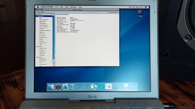 Review: Apple iBook M6497 12.1" from 2001 смотреть онлайн