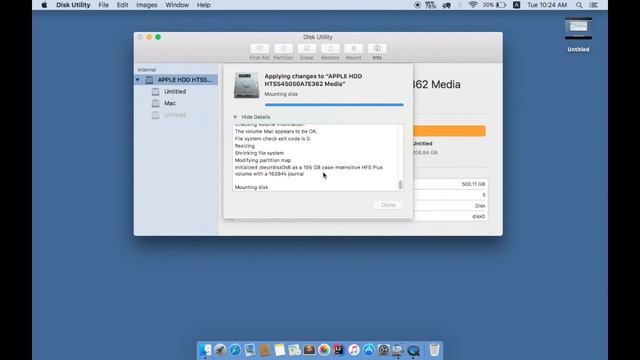How to make and erase partition on macOS Sierra. смотреть онлайн