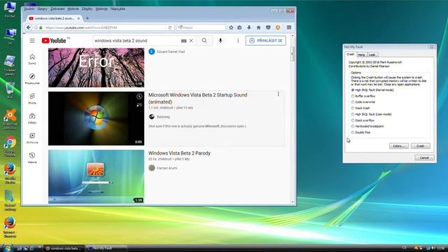 Windows vista beta 2 has bsod смотреть онлайн