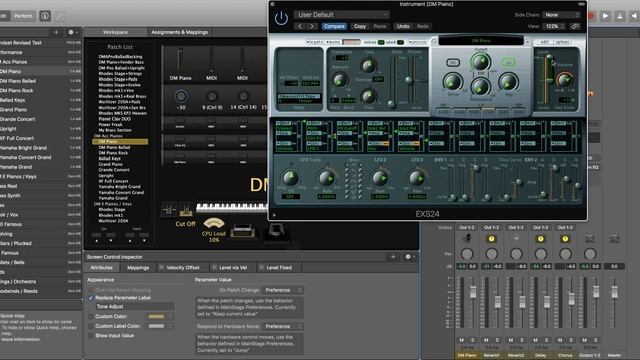 Mainstage 3 Realtime Control - Velocity Offset. смотреть онлайн