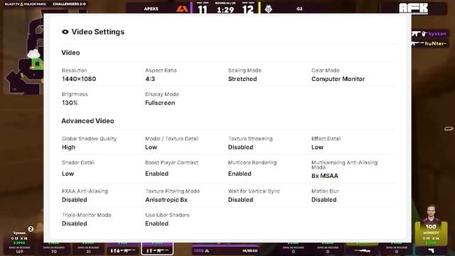 Csgo NiKo Settings смотреть онлайн