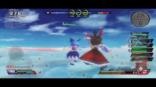 Yuzu Early Access 19 Android Teste TOUHOU SKY ARENA MATSURI CLIMAX смотреть онлайн