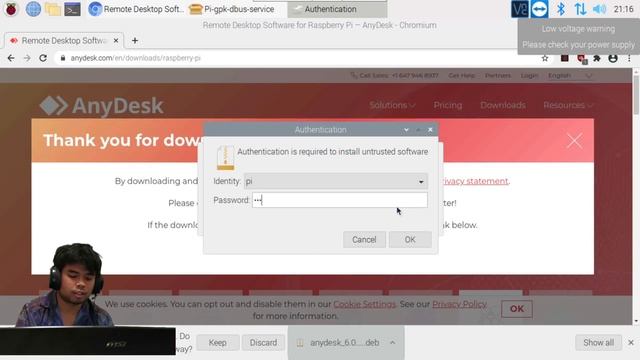 กิจกรรมในห้องนอน EP.5 การติดตั้ง Anydesk บน Raspberry Pi смотреть онлайн