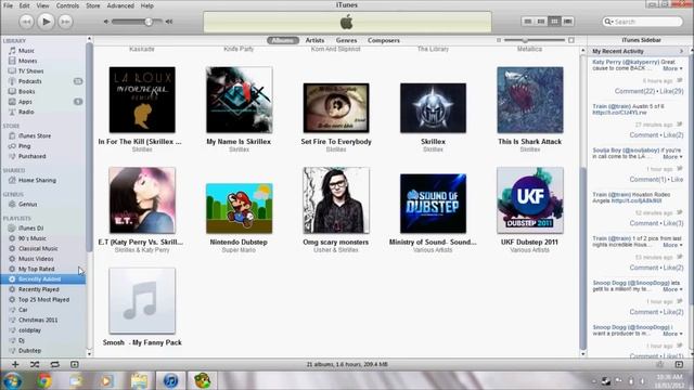 How to put music files onto itunes - Simple (Bearshare) смотреть онлайн