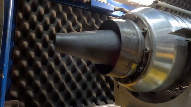 Hot Section View: Startup And Shutdown of the Frank Turbine TJ74 Turbojet On Test Stand смотреть онлайн