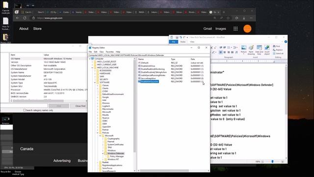 Dump windows antimalware defender on Win 10 installed before 2022 смотреть онлайн