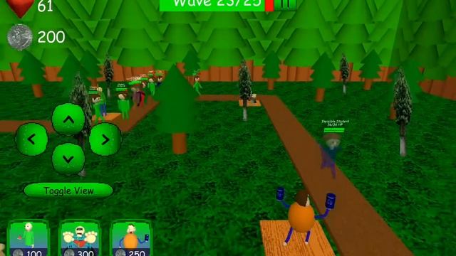 baldi tower defense part 4 baldi basics android mods смотреть онлайн