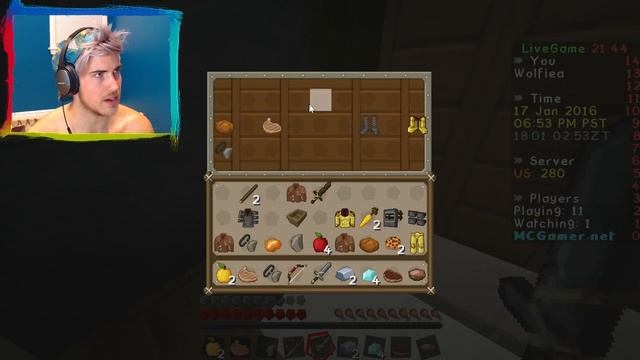 I HAVE AN IMPOSTER?! | HUNGER GAMES MINECRAFT w/ STACYPLAYS! | SEASON 2 EP 21 смотреть онлайн