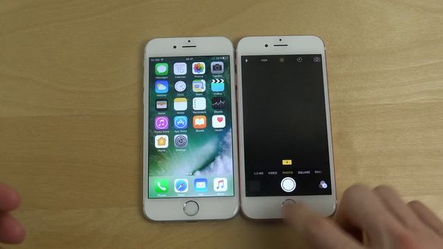 iPhone 6S iOS 10 Beta 1 vs. iPhone 6S iOS 9.3.2 - Which Is Faster? смотреть онлайн