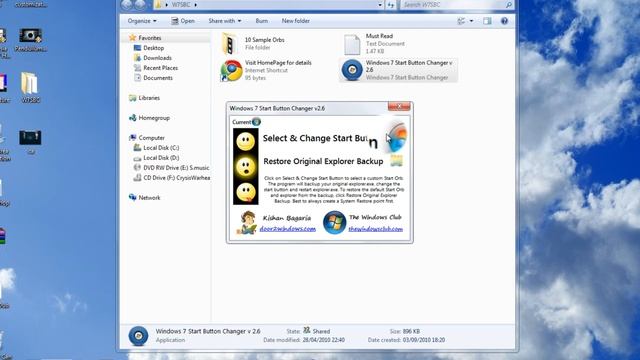 Simply Customize your Windows 7(Part-2)-Change your Start button/orb смотреть онлайн