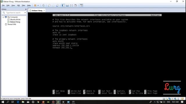Cara Setting dan Konfigurasi IP STATIC Linux Debian 9 Stretch смотреть онлайн