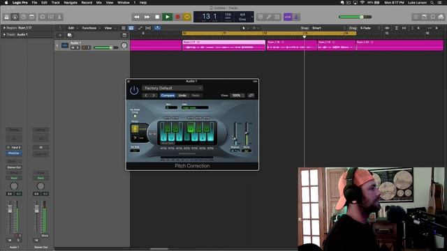 Using Pitch Correction Logic Pro X