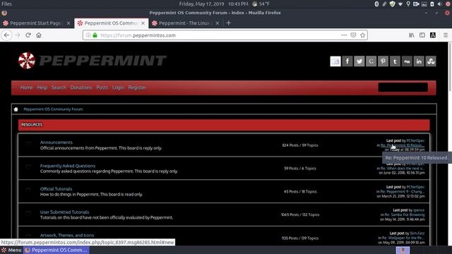 Peppermint 10 is out! Non-Review. смотреть онлайн