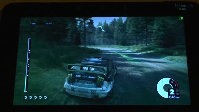 2# DiRT 3 (PC) test on 10.1'' gaming tablet - Razer Edge Pro 1TB SSD - Ultra details !!! смотреть онлайн