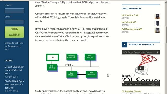 PCI Controllers - How to Quickly Fix Missing PCI Device Drivers смотреть онлайн
