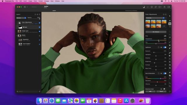 Color Adjustments and Effects Layers – New in Pixelmator Pro 2.4 смотреть онлайн