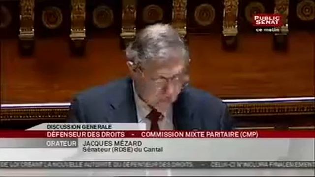 Commission mixte paritaire - Défenseur des droits - Séance (10/03/2011) смотреть онлайн