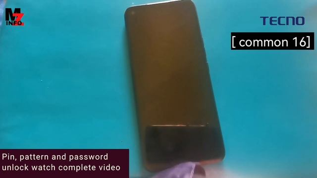 Tecno camon 16 hard reset without data lost/Pin pattern bypass смотреть онлайн