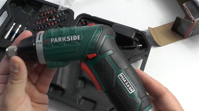 PARKSIDE Wkrętak akumulatorowy Z LIDLA ZA 69zł смотреть онлайн