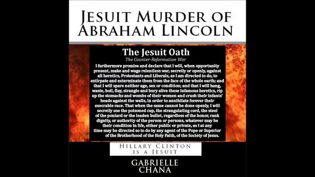 Jesuit Murder of Abraham Lincoln: Hillary Clinton is a Jesuit (audio book sample) смотреть онлайн