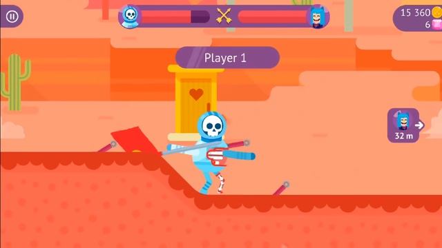 Bowmasters: Gameplay Walkthrough Part 8 - Mr. Gorsky Won! (iOS, Android)