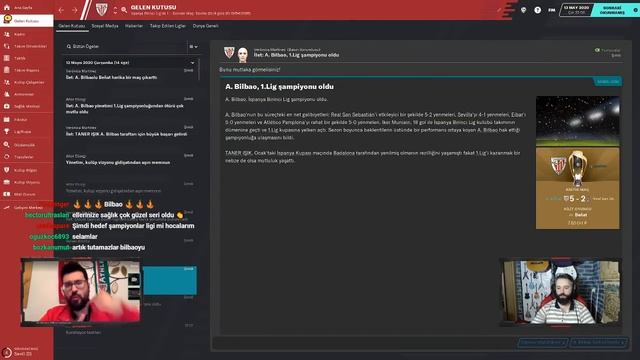 FM 2020 Doğa Üründül & Taner Işık Athletic Bilbao Kariyeri #5 смотреть онлайн