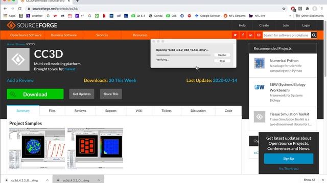 Installing CC3D on Mac OSX смотреть онлайн