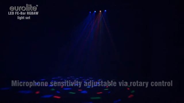 EUROLITE LED FE-Bar RGBAW light set смотреть онлайн