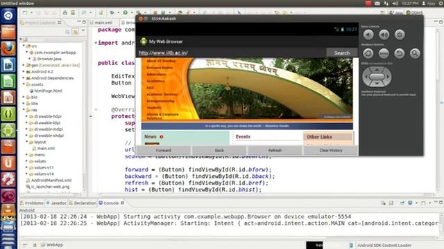 Android WebView Part-2 смотреть онлайн