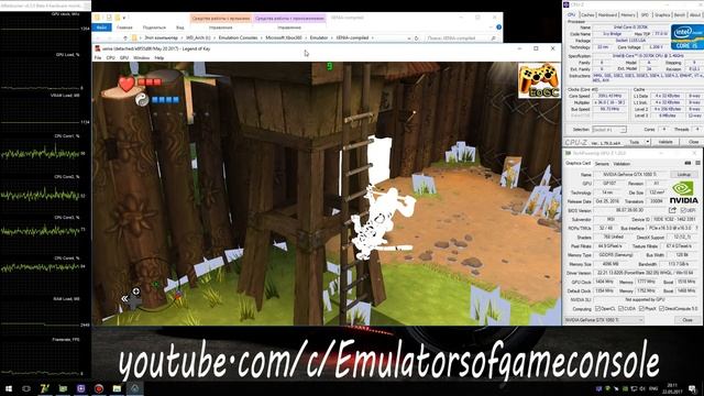 XENIA Xbox 360 Emulator - Legend of Kay (2015). Ingame. OpenGL #1 смотреть онлайн