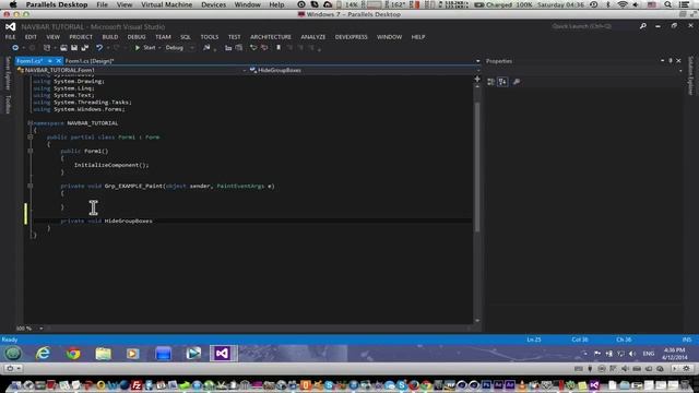 How to use DevExpress NavBar Controls with GroupBoxes in Visual Studios C# Tutorial смотреть онлайн