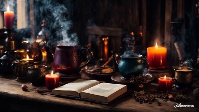 Autumn Ambience - Witchy Kitchen With Music