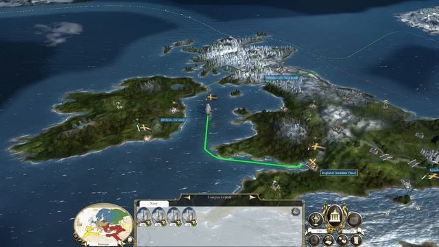 Empire Total War: Darthmod - Sweden Campaign #23 ~ Trade Fleets Away! смотреть онлайн