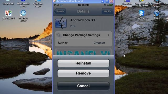 How to get Android lock screen on ipod touch 4.2.1. [HD] смотреть онлайн