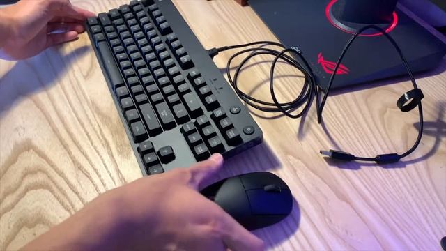 Logitech G Pro Wireless and TKL keyboard - MagicDamon Vlog смотреть онлайн