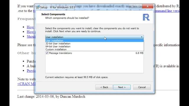 1 16 Installing R on Windows 3:20 {Roger Peng} смотреть онлайн