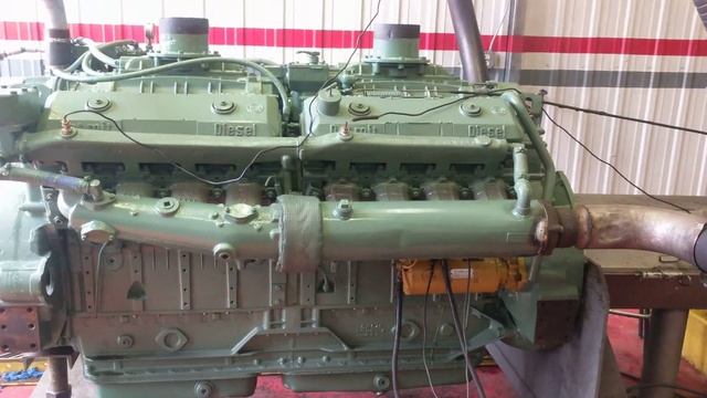 Detroit Diesel 16V71 Dyno Run смотреть онлайн